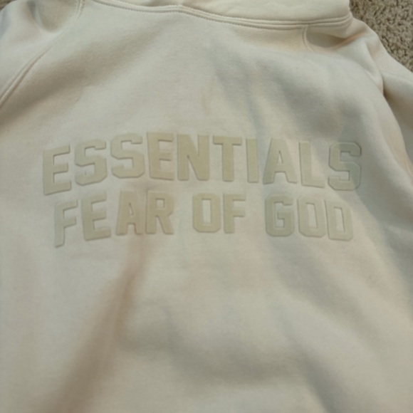 Essentials Off-white Raglan Hoodie - Picture 3 of 6